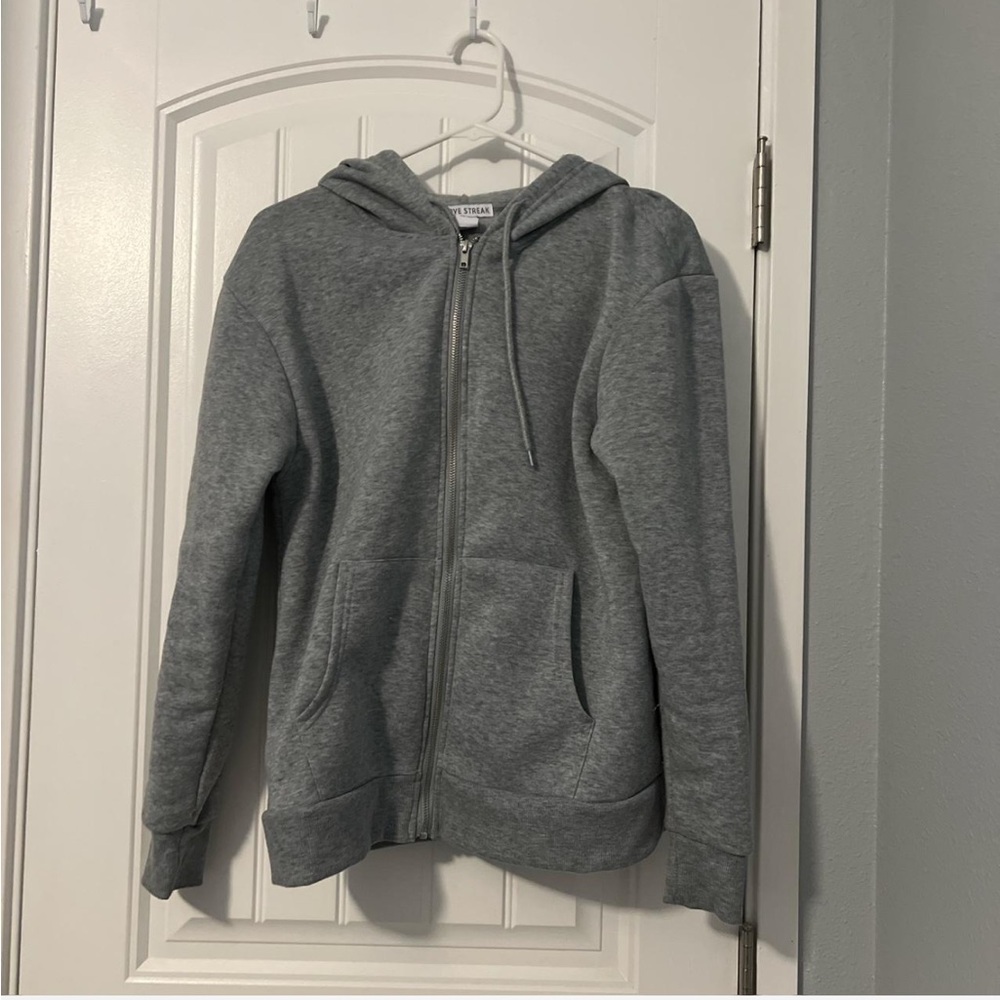 Grey hoodie